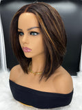 Denise Highlighted Custom Bob Wig