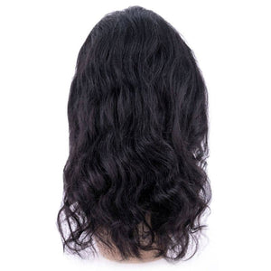 Indian Wavy Transparent Lace Front Wig