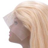 13x4 Brazilian Blonde Straight Lace Front Wig