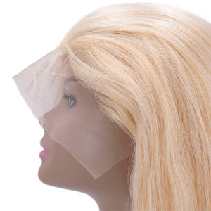 13x4 Brazilian Blonde Straight Lace Front Wig