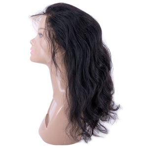 Indian Wavy Transparent Lace Front Wig